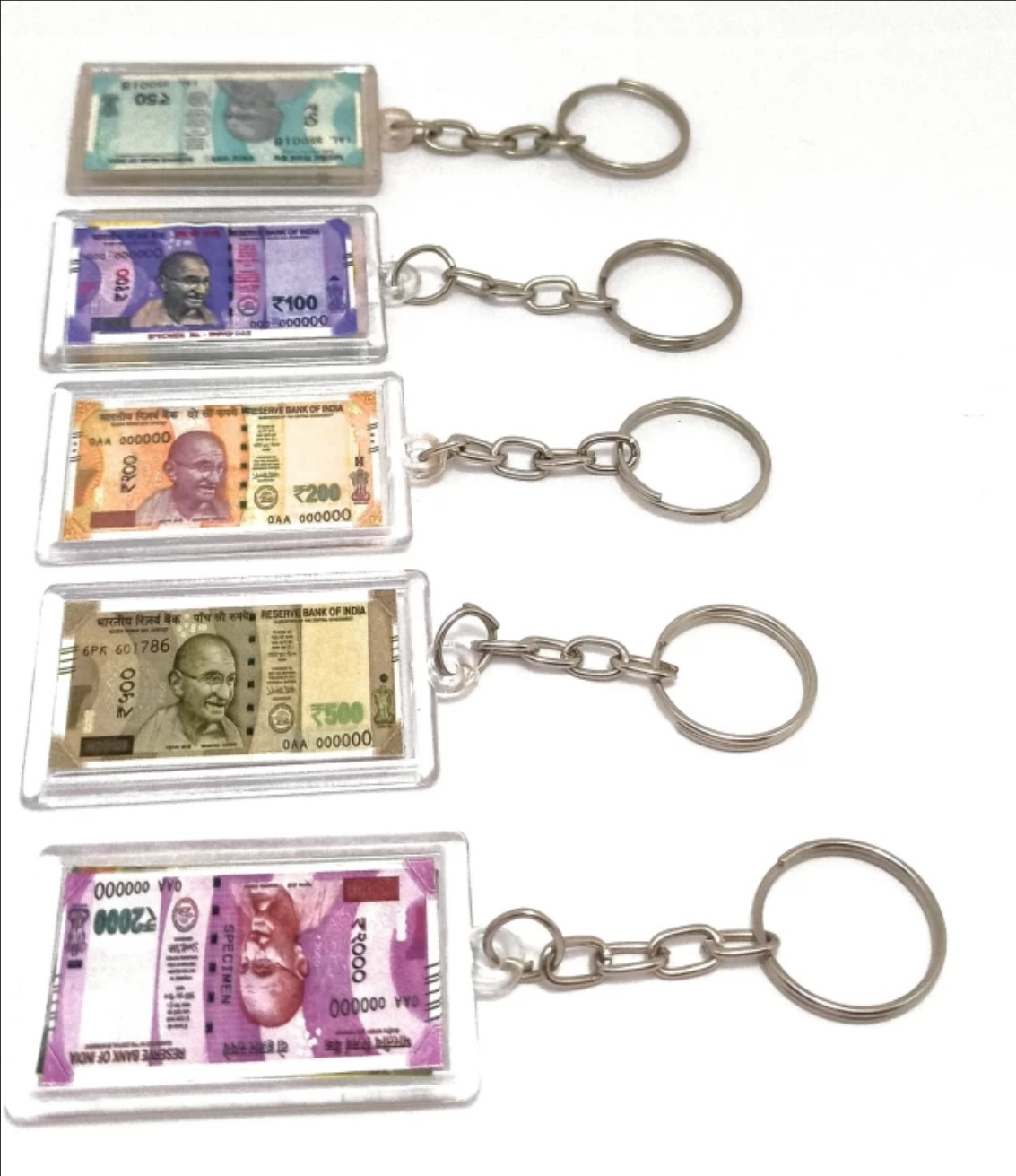 New Currency design Keychain